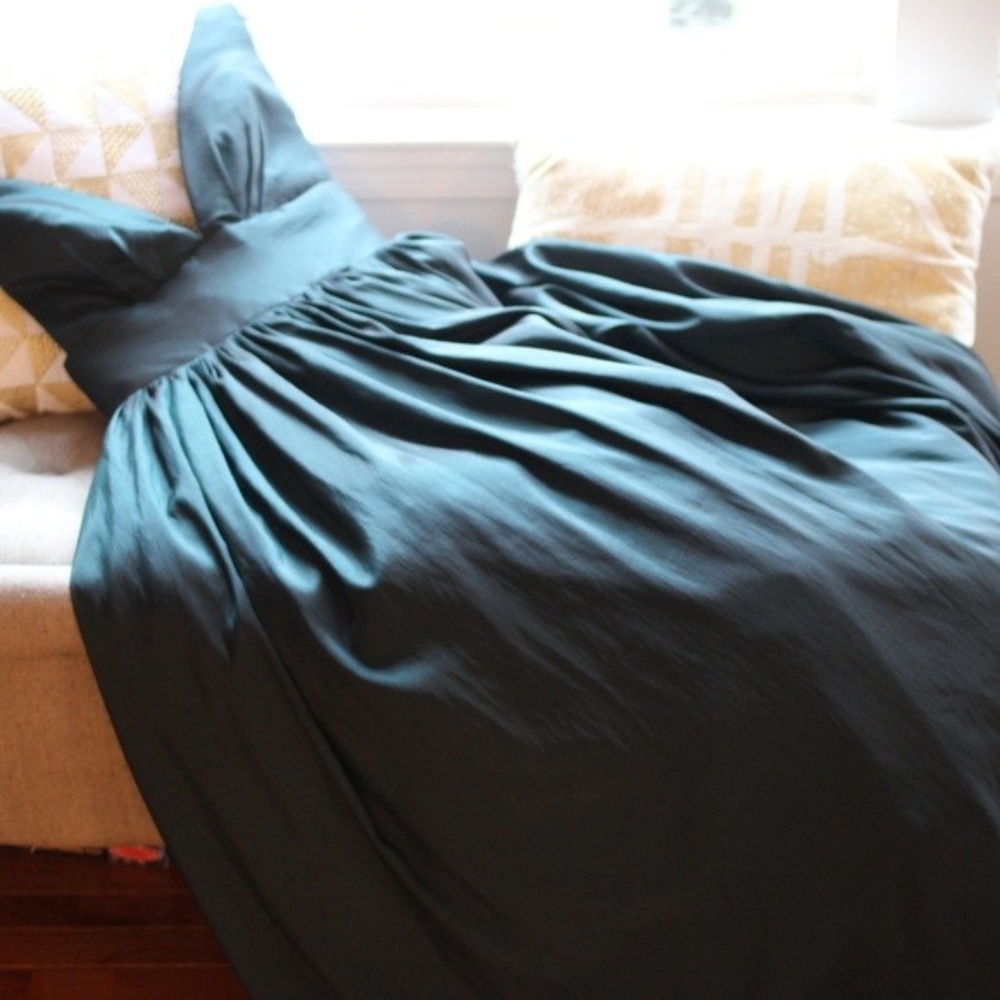 Emerald Green Ballgown